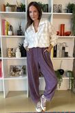 Terry B Classic Relaxed Pant Dewberry